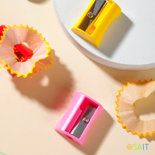 Точилка для карандашей ручная Deli EH559 Paw Patrol 1 отверстие пластик ассорти