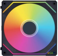Вентилятор для корпуса Lian-Li Uni Fan SL-INF 140 ARGB 140х140x28 черный 4-pin 28.6дБ (G99.14SLIN1B.00) Ret