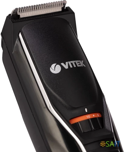 Триммер Vitek VT-2553 черный (насадок в компл:1шт)