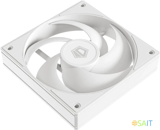 Вентилятор для корпуса ID-Cooling AS-120-W Trio 120х120x25 белый 4-pin 27.2дБ (упак.:3шт) Ret