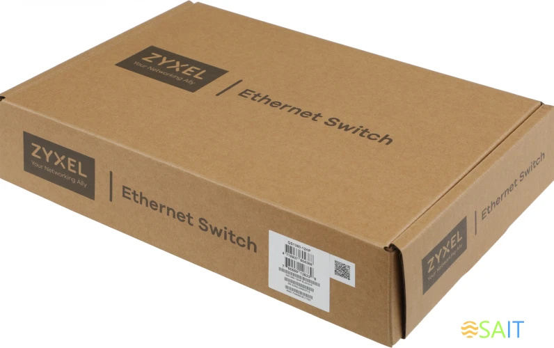 Коммутатор Zyxel GS1350-12HP-EU0101F (L2) 10x1Гбит/с 2SFP 8PoE+ 130W управляемый