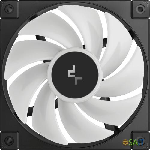 Вентилятор для корпуса Deepcool FD12 ARGB 120х120x25 черный 4-pin 26.9дБ (R-FD12-BKAPN1-G) Ret