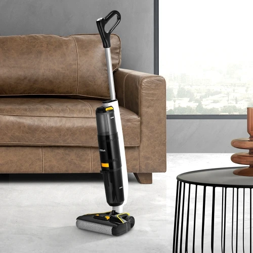 Пылесос моющий Kitfort КТ-5220 120Вт белый/черный