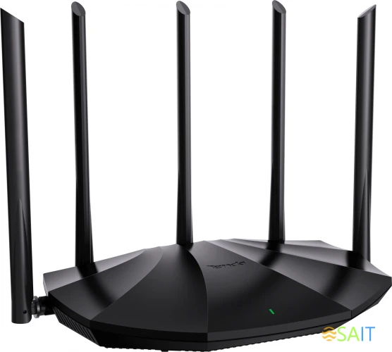 Роутер беспроводной Tenda TX2 Pro AX1500 10/100/1000BASE-TX черный
