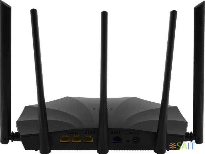 Роутер беспроводной Tenda TX2 Pro AX1500 10/100/1000BASE-TX черный