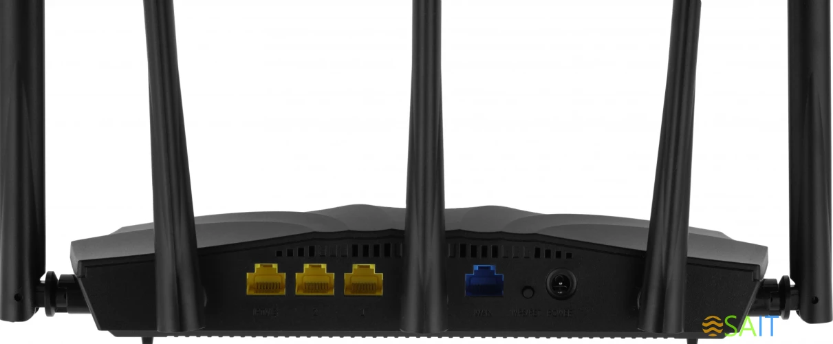 Роутер беспроводной Tenda TX2 Pro AX1500 10/100/1000BASE-TX черный