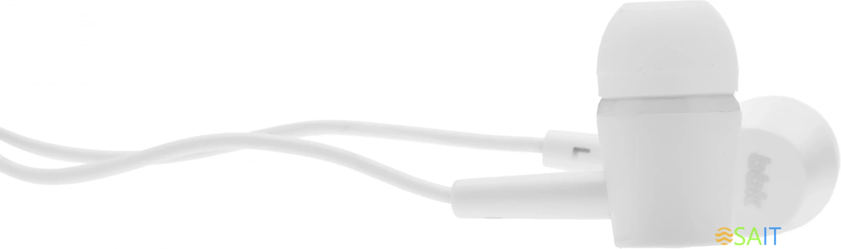 Наушники внутриканальные BBK EP-1002S 1.2м белый проводные в ушной раковине (EP-1002S (W))