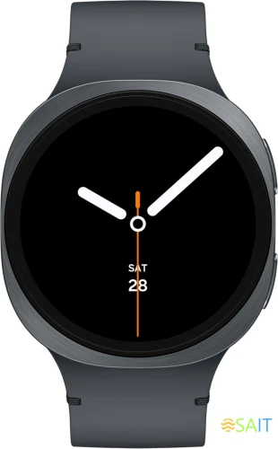 Смарт-часы Samsung Galaxy Watch 8 LTE 44мм 1.47" Super AMOLED корп.графитовый рем.графитовый (SM-L335FDAACAU)