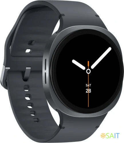 Смарт-часы Samsung Galaxy Watch 8 LTE 44мм 1.47" Super AMOLED корп.графитовый рем.графитовый (SM-L335FDAACAU)