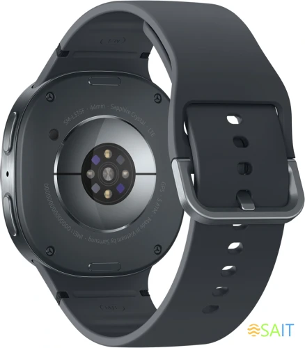 Смарт-часы Samsung Galaxy Watch 8 LTE 44мм 1.47" Super AMOLED корп.графитовый рем.графитовый (SM-L335FDAACAU)