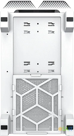 Корпус Montech Sky One Lite белый без БП ATX 5x120mm 5x140mm 2xUSB3.0 audio bott PSU