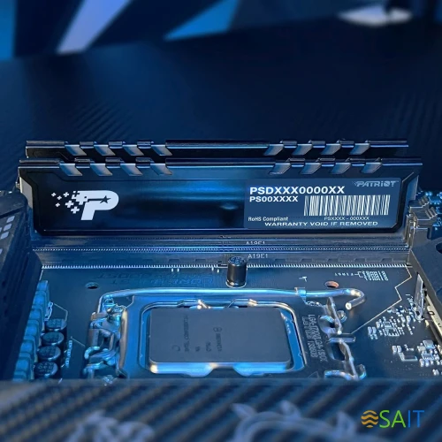 Память DDR5 8GB 4800MHz Patriot PSP58G480041H1 Signature Premium RTL PC5-38400 CL40 DIMM 288-pin 1.1В single rank с радиатором Ret