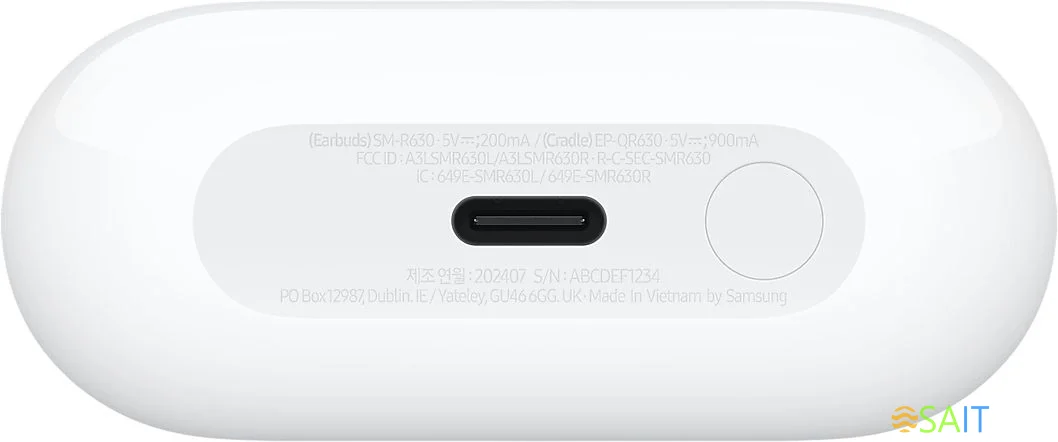 Гарнитура внутриканальные Samsung Galaxy Buds 3 Pro белый беспроводные bluetooth в ушной раковине (SM-R630NZWACIS)