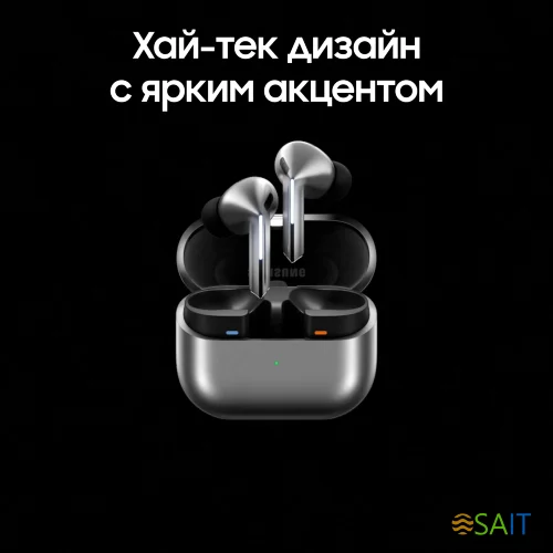Гарнитура внутриканальные Samsung Galaxy Buds 3 Pro белый беспроводные bluetooth в ушной раковине (SM-R630NZWACIS)