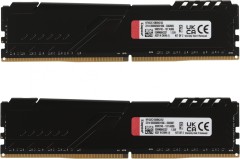 Память DDR4 2x16Gb 3200MHz Kingston KF432C16BBK2/32 Fury Beast Black RTL Gaming PC4-25600 CL16 DIMM 288-pin 1.35В single rank с радиатором Ret