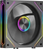 Вентилятор для корпуса PcCooler F3 X120R Reverse ARGB 120х120x25 черный 4-pin 28.4дБ (F3X12R-BKAC-GL) Ret