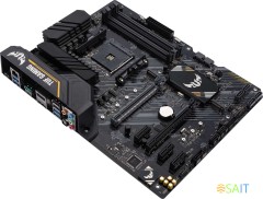 Материнская плата Asus TUF GAMING B450-PLUS II Soc-AM4 AMD B450 4xDDR4 ATX AC`97 8ch(7.1) GbLAN RAID+HDMI+DP