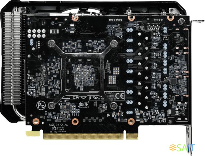 Видеокарта Palit PCI-E 4.0 PA-RTX4060TI STORMX OC NVIDIA GeForce RTX 4060TI 8Gb 128bit GDDR6 2310/18000 HDMIx1 DPx3 HDCP Ret