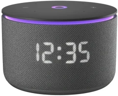 Умная колонка Yandex Станция Мини 3 Про Алиса черный 18W 1.0 BT/Wi-Fi (YNDX-00059BLK)