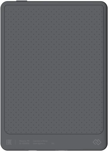Электронная книга Digma P6 6" E-Ink Kaleido 1072x1448 Touch Screen 1.8Ghz 3072/32Gb/SD/microSDHC темно-серый