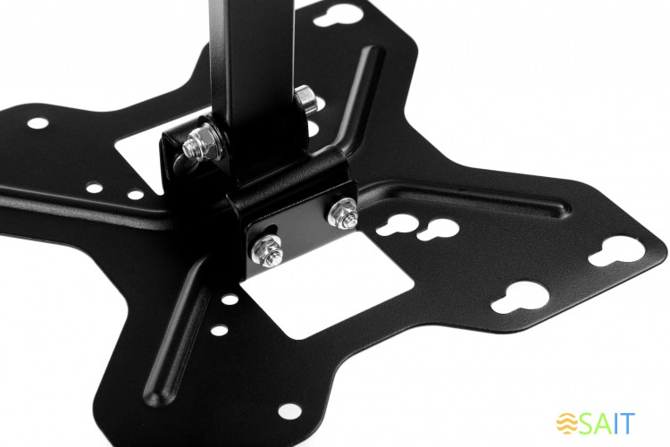 Кронштейн для телевизора Ultramounts UM900 черный 23"-43" макс.30кг настенный поворотно-выдвижной и наклонный