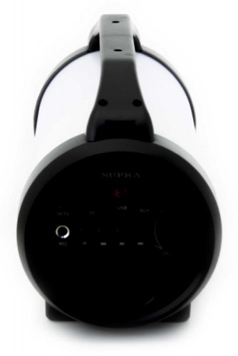 Аудиомагнитола Supra BTS-655 черный 15Вт MP3 FM(dig) USB BT microSD