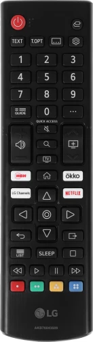 Телевизор LED LG 50" 50UR78006LK.ARUB черный 4K Ultra HD 50Hz DVB-T DVB-T2 DVB-C DVB-S DVB-S2 USB WiFi Smart TV