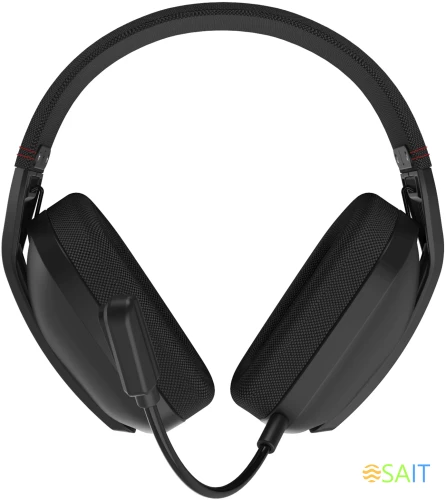 Наушники с микрофоном Оклик HS-L750G черный 1.5м накладные BT/Radio/3.5mm оголовье (2007557)