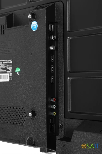 Телевизор LED PolarLine 43" 43PU11TC-SM черный 4K Ultra HD 50Hz DVB-T DVB-T2 DVB-C DVB-S DVB-S2 WiFi Smart TV (RUS)