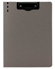 Папка-планшет Deli 64513GREY A4 полипропилен вспененный серый с крышкой