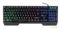 Клавиатура Оклик 709G черный USB for gamer LED (1788144)
