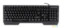 Клавиатура Оклик 709G черный USB for gamer LED (1788144)