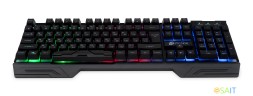 Клавиатура Оклик 709G черный USB for gamer LED (1788144)