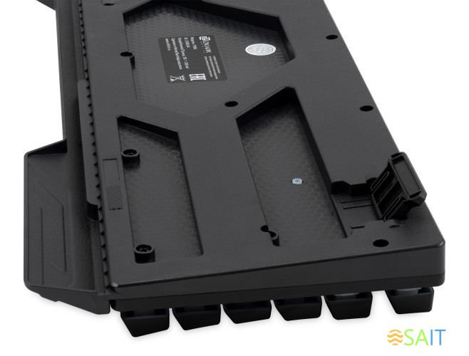 Клавиатура Оклик 709G черный USB for gamer LED (1788144)