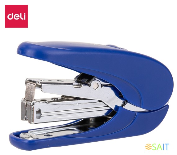 Комплект степлер+скобы Deli E0365 Essential N10 (10листов) снижение усилия ассорти 50скоб коробка