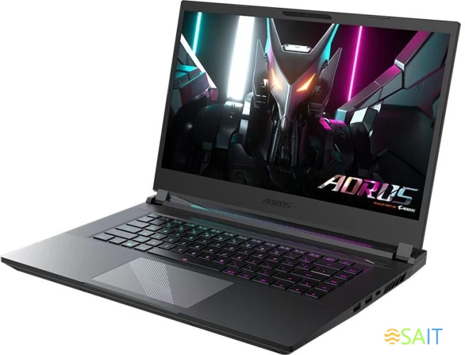 Ноутбук Gigabyte Aorus 15 BKF Core i7 13620H 16Gb SSD1Tb NVIDIA GeForce RTX4060 8Gb 15.6" IPS QHD (2560x1440) Free DOS black WiFi BT Cam (BKF-H3KZ754SD)
