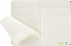 Блокнот Moleskine CAHIER JOURNAL CH111 Pocket 90x140мм обложка картон 64стр. линейка клюквенный (3шт)