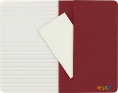 Блокнот Moleskine CAHIER JOURNAL CH111 Pocket 90x140мм обложка картон 64стр. линейка клюквенный (3шт)