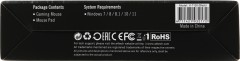 Мышь A4Tech X-7120 черный оптическая 2000dpi USB2.0 7but (X-710BK+X7-200MP)