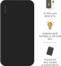 Мобильный аккумулятор Solove 001M+ 10000mAh QC3.0 10.5W 2.1A 2xUSB-A черный (001M+ BLACK RUS)
