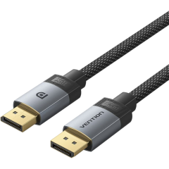 Кабель Vention DisplayPort v2.1 20M/20M - 1,5м Тканевая оплетка Vention HGBHG