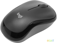 Мышь Logitech Silent M221 черный оптическая 1000dpi silent беспров. USB для ноутбука 3but (910-006510/910-004882)
