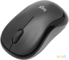 Мышь Logitech Silent M221 черный оптическая 1000dpi silent беспров. USB для ноутбука 3but (910-006510/910-004882)