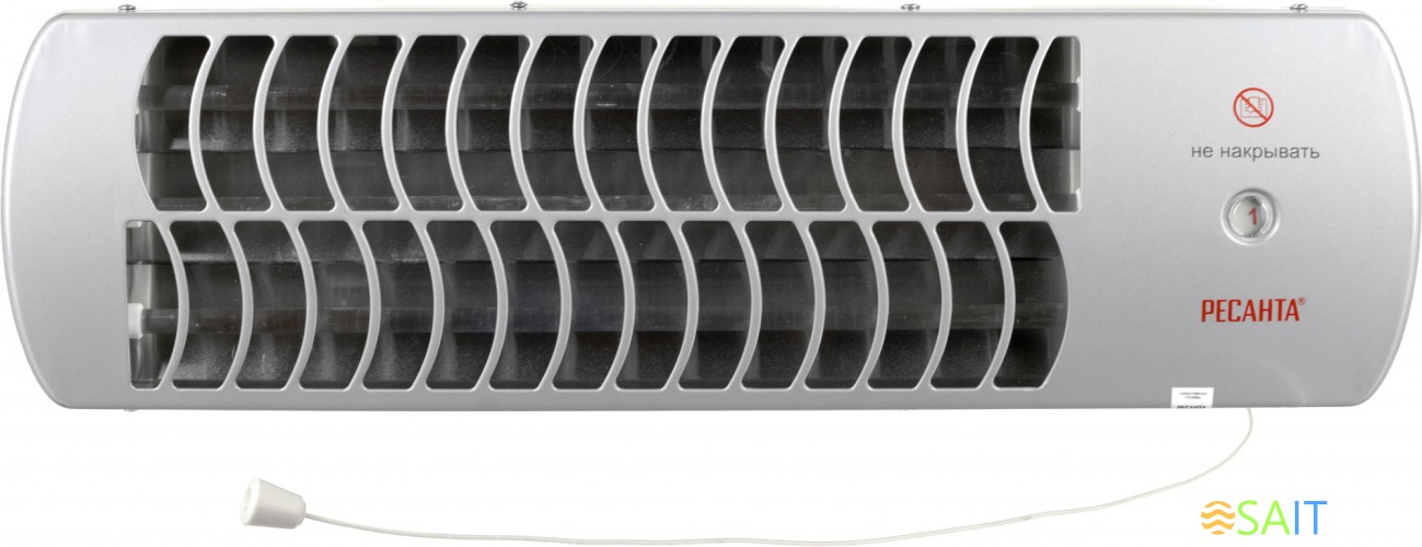 Обогреватель инфракрасный Ресанта ИКО-1500Л 1500Вт белый