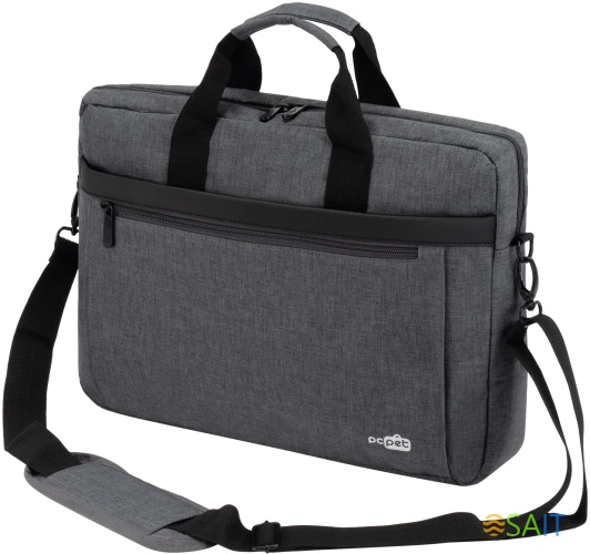 Сумка для ноутбука 15.6" PC Pet PCP15B4GY темно-серый полиэстер