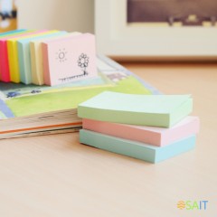 Блок самоклеящийся бумажный Stick`n 21006 51x76мм 100лист. 70г/м2 пастель желтый