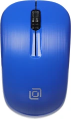 Мышь Оклик 525MW черный/синий оптическая 1000dpi беспров. USB для ноутбука 3but (1090723)