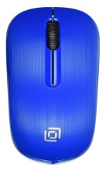 Мышь Оклик 525MW черный/синий оптическая 1000dpi беспров. USB для ноутбука 3but (1090723)