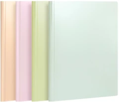 Папка с 40 прозр.вклад. Deli PQ306-40 A4 полипропилен ассорти