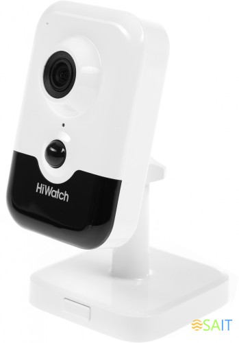 Камера видеонаблюдения IP HiWatch DS-I214(B)(2.8mm) 2.8-2.8мм цв. корп.:белый/черный